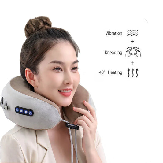 Neckest™ - Electric U-Shaped Neck Massager Pillow